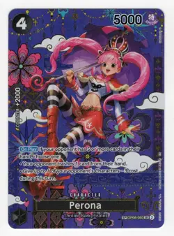 ONE PIECE Perona - OP06-093 (SP) OP06-093 The Azure Sea's Seven Foil - Image 1