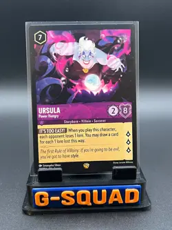 Disney Lorcana - 59/204 - Ursula Power Hungry - Legendary Non Foil First - Image 1