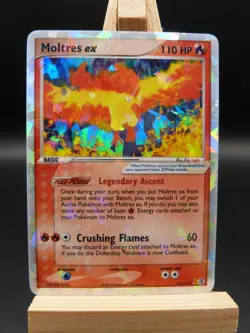 Pokemon Holo Secret Rare Card - Moltres Ex 115/112 (Ex Fire Red Leaf Green) - Image 1