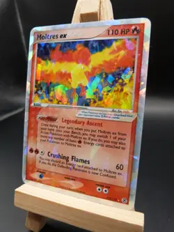 Pokemon Holo Secret Rare Card - Moltres Ex 115/112 (Ex Fire Red Leaf Green) - Image 3