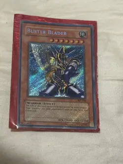 Yu-Gi-Oh! Buster Blader BPT-008 Holo Effect Warrior 1996 Yu-Gi-Oh! Card - Image 1