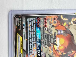 Pokemon Reshiram & Charizard GX TAG TEAM Promo Holo SM201 Sm Card - Image 4