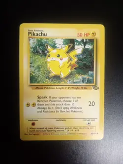 Pokemon Pikachu TCG Jungle Card 60/64 Unlimited Common Vintage 1999 NM/LP - Image 1