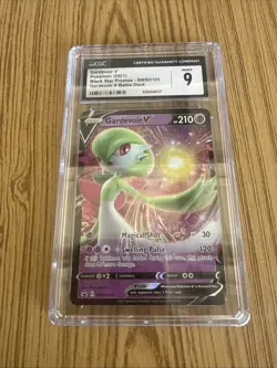 Gardevoir V SWSH105 SWSH: Sword & Shield Promo Cards Holo CGC 9 - Image 1