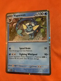 Vaporeon - 168 (Cosmos Holo) 168 Sv: Scarlet & Violet Promo Cards Holo - Image 2