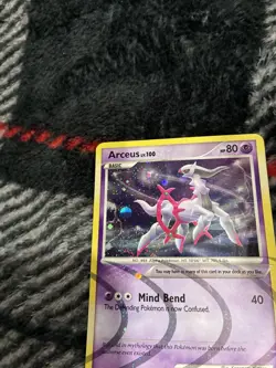 Arceus - AR7 - Pokemon Arceus Holo Card LP - Image 5