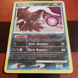 Darkrai 3/100 Reverse Holo Diamond & Pearl Majestic Dawn Pokemon Card Played - Image 1