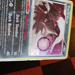 Darkrai 3/100 Reverse Holo Diamond & Pearl Majestic Dawn Pokemon Card Played - Image 5