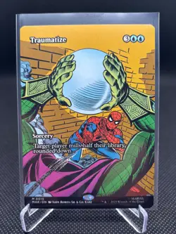 Traumatize (Borderless) M Normal Marvel Universe Eternal-Legal 15 NM - Image 1