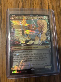 Mtg Aurelia, the Warleader Halo Foil - March of the Machine: Multiverse Legends - Image 1