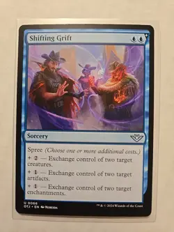 Shifting Grift - Outlaws of Thunder Junction - LP - Uncommon - Sorcery - MTG - Image 1