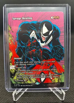 Savage Beating (Borderless) NM Normal M Marvel Eternal-Legal 26 - Image 1