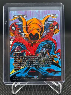 Saw in Half (Borderless) Normal M Marvel Universe Eternal-Legal 21 NM - Image 1