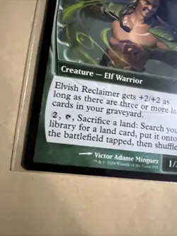 MTG Elvish Reclaimer MB2 205 R NM Regular Future Sight Border - Image 3