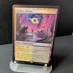 Magic ~ Godless Shrine #254 Foil ~ Edge of Eternities ~ Pack Fresh - Image 1