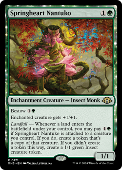 Springheart Nantuko (REGULAR) x1 - MTG Modern Horizons 3 MH3 #171 - Image 1