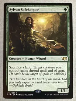 MTG / Sylvan Safekeeper / C14 / #217 / Regular / Rare / NM - Image 1