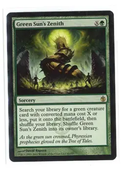 MTG Mirrodin Besieged - 1x Green Sun's Zenith - LP - Image 1