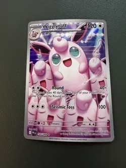 Wigglytuff 105/094 Illustration Rare Holo Phantasmal Flames Pokemon NM - Image 1