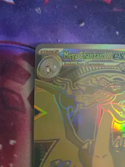 Pokemon TCG Phantasmal Flames Mega Charizard X ex 130/094 - Image 4