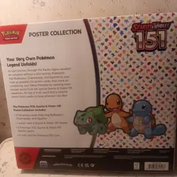 Nintendo Pokemon TCG Scarlet & Violet - 151 Poster Collection Box - 3 Packs 820650853166 - Image 2