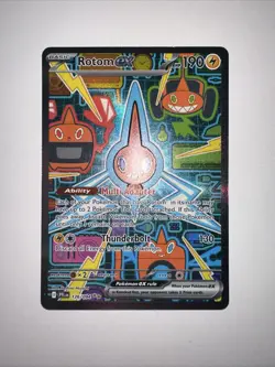 Rotom ex 126/094 Special Illustration Rare SIR Pokemon Phantasmal Flames - Image 2