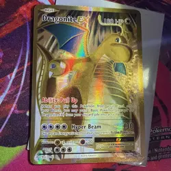 Pokemon TCG Dragonite EX Evolutions 106/108 Full Art Rare Holo 180 HP - Image 1
