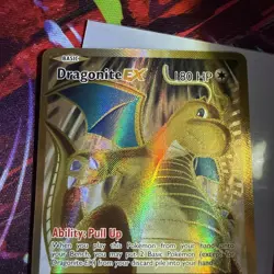 Pokemon TCG Dragonite EX Evolutions 106/108 Full Art Rare Holo 180 HP - Image 2