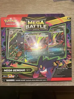 Pokemon TCG Mega Battle Deck Mega Gengar Ex Haunter(Factory Sealed) - Image 1