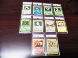 1999 Pokemon JUNGLE Set COMPLETE ALL 1ST Edition SET RATING 9.67 27 PSA 10'S GEM - Image 2
