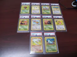 1999 Pokemon JUNGLE Set COMPLETE ALL 1ST Edition SET RATING 9.67 27 PSA 10'S GEM - Image 4
