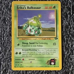 Erika's Bulbasaur - 39/132 Gym Challenge 2000 - WOTC Pokemon TCG - Image 1