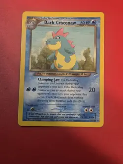 Pokemon - Neo Destiny - Dark Croconaw 32/105 - Condition - Image 1