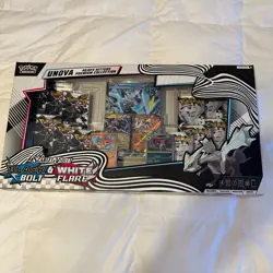 Pokemon TCG Black Bolt & White Flare Unova Heavy Hitters Premium Collection Box - Image 1