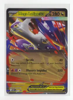 Pokemon TCG Mega Latias ex Black star Promo #11 Mega Evolution Nm - Image 1