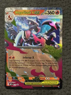 Pokemon Mega Glurak X MEP 029 Promo Deutsch Near Mint Booster Frisch - Image 1