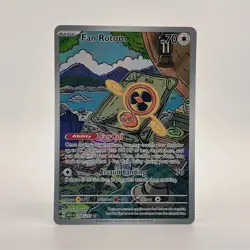 Pokemon Fan Rotom Rare Ability 151 250/217 Electric HP70 Basic 2023 - Image 1