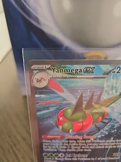 Pokemon TCG Destined Rivals Yanmega Ex Special Illustration Rare 228/182 - Image 3