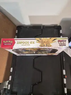 Pokemon TCG Scarlet and Violet 151 Zapdos EX Collection Box Sealed - Image 3