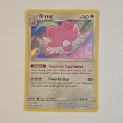 MINT Pokemon Blissey Holo Rare Sm-Lost Thunder 153/214 160 HP 2018 English - Image 1