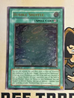 Bubble Shuffle CRV-EN046 Ultimate Rare 1st Edition YuGiOh! NM EURO - Image 3