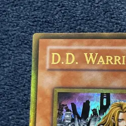 D.D. Warrior Lady #GLD1-EN015 Limited Edition Vintage Yugioh - Image 2
