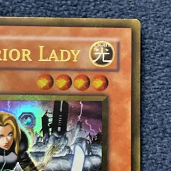 D.D. Warrior Lady #GLD1-EN015 Limited Edition Vintage Yugioh - Image 3
