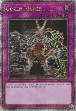 Yugioh! Gozen Match - RA04-EN134 - Quarter Century Secret Rare - 1st Edition Nea - Image 1