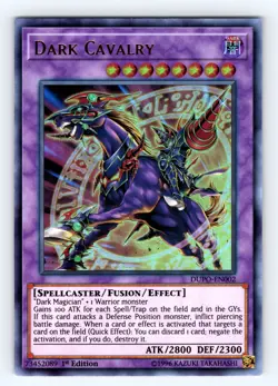 Yugioh Dark Cavalry DUPO-EN002 Ultra Rare - NM 💎 - Image 1