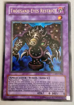 YuGiOh-Thousand-Eyes Restrict- PSV-084 Ultra Rare - Image 1