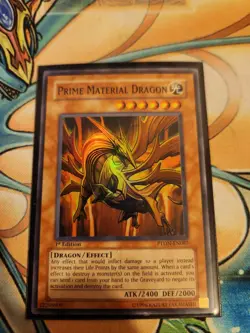 PRIME MATERIAL DRAGON PTDN-EN087 1ST EDITION YU-GI-OH VLP - Image 1