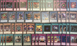YuGiOh Sleeved Hungry Burger Nouvelles Impcantation Ritual Deck & Side Deck - Image 1