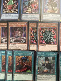 YuGiOh Sleeved Hungry Burger Nouvelles Impcantation Ritual Deck & Side Deck - Image 5