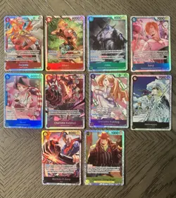 One Piece OP11 SR Lot All 10 Super Rare Cards - Fresh Case Pull Katakuri, Nami.. - Image 1